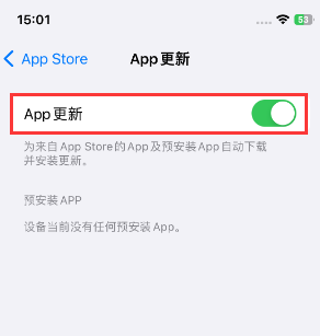 平乡苹果15维修中心如何让iPhone15APP自动更新