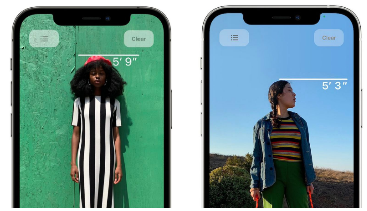 平乡苹果服务网点分享通过iPhone激光雷达测量身高方法教程 